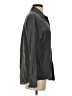Zoe & Sam Solid Gray Long Sleeve Blouse Size S - photo 4