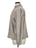 Ann Taylor LOFT Tweed Silver Long Sleeve Blouse Size XL - photo 5