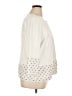 Travelers by Chico's 100% Polyester Polka Dots Ivory Jacket Size XL (3) - photo 4