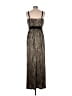 Gianni Bini Metallic Silver Cocktail Dress Size 10 - photo 2