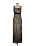 Gianni Bini Metallic Silver Cocktail Dress Size 10 - photo 1