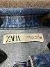 Zara Blue Denim Jacket Size M - photo 3