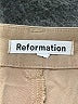 Reformation 100% Tencel Solid Tan Khakis Size 4 - photo 7