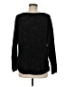 Isabela D. Metallic Black Pullover Sweater Size Med - Lg - photo 2