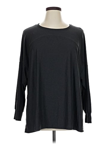 Active by Old Navy 3/4 Sleeve T-Shirt (view 1)