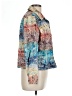 Coldwater Creek Print Blue Jacket Size L (petite) - photo 4