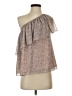 Rebecca Minkoff 100% Polyester Brown Sleeveless Top Size S - photo 1