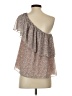 Rebecca Minkoff 100% Polyester Brown Sleeveless Top Size S - photo 2