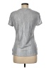 Ted Baker London Metallic Silver Short Sleeve Top Size 8 (3) - photo 2