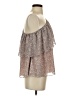 Rebecca Minkoff 100% Polyester Brown Sleeveless Top Size S - photo 4