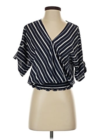 MICHAEL Michael Kors Short Sleeve Blouse (view 1)
