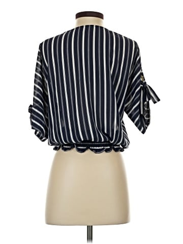 MICHAEL Michael Kors Short Sleeve Blouse (view 2)
