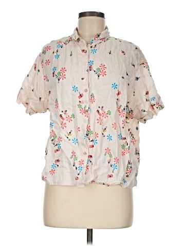 Cynthia Rowley TJX Short Sleeve Blouse (view 1)