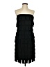 Cache 100% Polyester Black Cocktail Dress Size 12 - photo 1