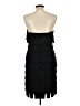 Cache 100% Polyester Black Cocktail Dress Size 12 - photo 2