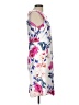 Lands' End Floral Ivory Cocktail Dress Size 10 - photo 4