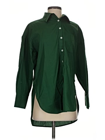 Maeve by Anthropologie 3/4 Sleeve Button-Down Shirt (view 1)