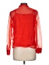 Adelyn Rae 100% Polyester Red Long Sleeve Blouse Size M - photo 2