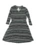 Justice Chevron-herringbone Gray Dress Size 12 - photo 1