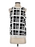 14th & Union 100% Polyester Silver Sleeveless Blouse Size S - photo 1