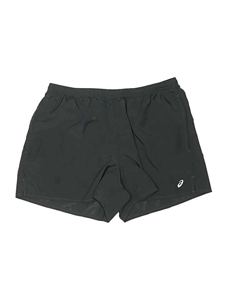 Pre-owned Asics Athletic Shorts In Green