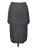 BCBGMAXAZRIA Solid Gray Formal Skirt Size XS - photo 1