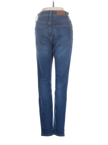 Madewell Curvy High-Rise Skinny Jeans in Danny Wash: TENCEL&trade; Denim Edition (view 2)