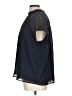 Ann Taylor 100% Polyester Black Short Sleeve Blouse Size L - photo 5