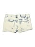 Forever 21 Print Blue Denim Shorts Size 26 waist - photo 2