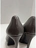 Saint Laurent 100% Leather Gray Heels Size EU 36 1/2 - photo 4