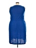 Joe Fresh Solid Blue Casual Dress Size 2X - photo 2