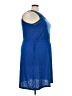 Joe Fresh Solid Blue Casual Dress Size 2X - photo 4