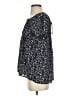 Dina Be 100% Polyester Black Short Sleeve Blouse Size S - photo 5