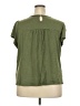 Ella Moss Green Short Sleeve Blouse Size 2X - photo 2