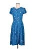 Boden Stars Blue Casual Dress Size 6 - photo 1