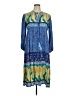 Unbranded Paisley Blue Casual Dress Size XXL (estimated) - photo 1