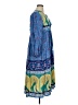 Unbranded Paisley Blue Casual Dress Size XXL (estimated) - photo 4