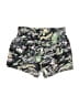 Adidas 100% Polyester Print Green Athletic Shorts Size 10 - 12 - photo 2