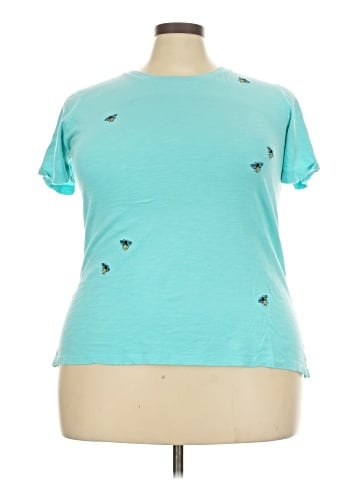 St. John's Bay Short Sleeve T-Shirt (view 1)