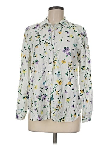 Ann Taylor LOFT Long Sleeve Blouse (view 1)