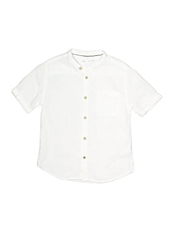 Zara Kids Short Sleeve Button-Down Shirt (view 1)