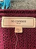 No Comment 100% Polyester Burgundy Cardigan Size M - photo 7