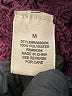 No Comment 100% Polyester Burgundy Cardigan Size M - photo 8