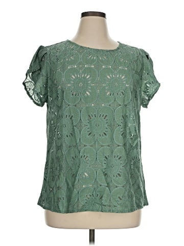 Ofeefan Short Sleeve Blouse (view 1)