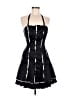 Betsy & Adam 100% Polyester Black Cocktail Dress Size 8 - photo 1