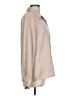 Crescent Solid Tan Long Sleeve Blouse Size L - photo 4