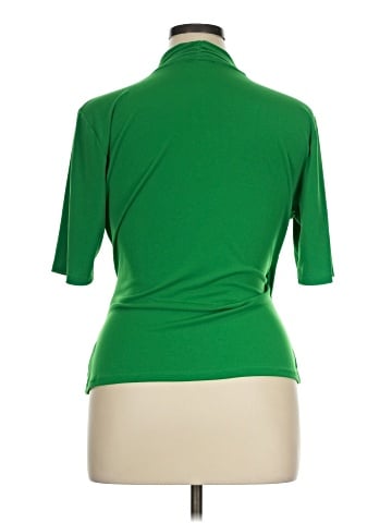 Carmen Carmen Marc Valvo Short Sleeve Blouse (view 2)