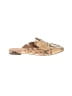 Madewell 100% Leather Animal Print Tan Mule/Clog Size 6 - photo 1