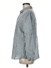 Eileen Fisher Blue Gray Long Sleeve Button-Down Shirt Size M - photo 5