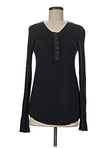 Pure & Good Long Sleeve Henley (view 1)